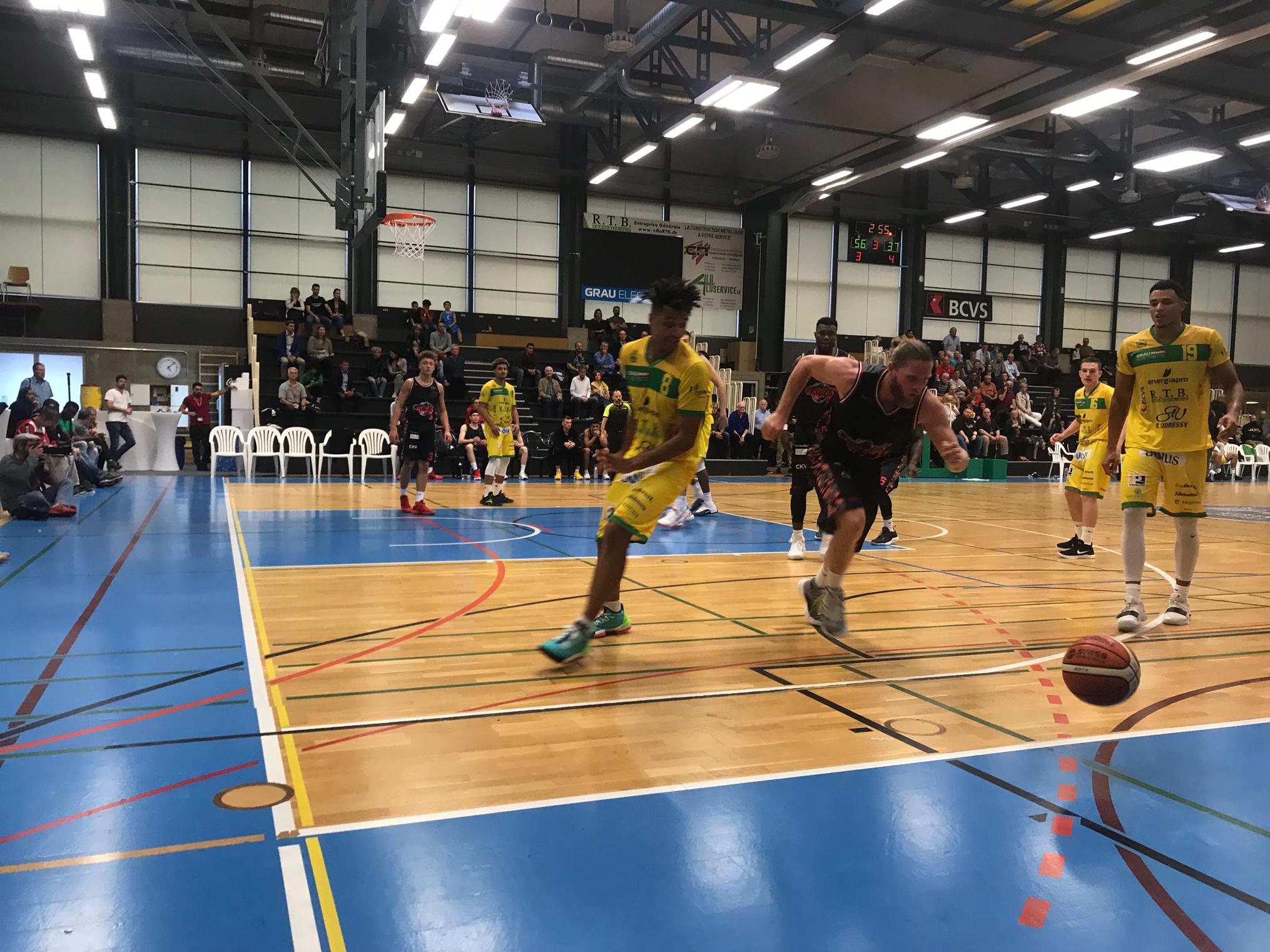 Basket: Le BBC Monthey-Chablais étrille Swiss Central pour sa première à la maison